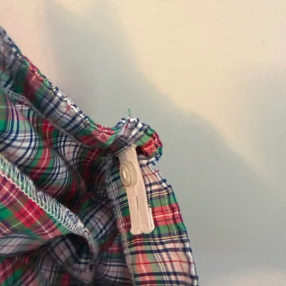 The Beaufort Bonnet Green and Res Plaid Shorts - Picture 4 of 4